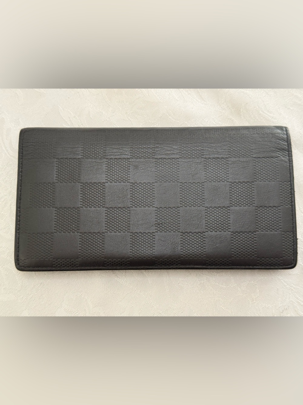 LOUIS VUITTON Damier Infini Brazza Wallet Onyx - Picture 5 of 14